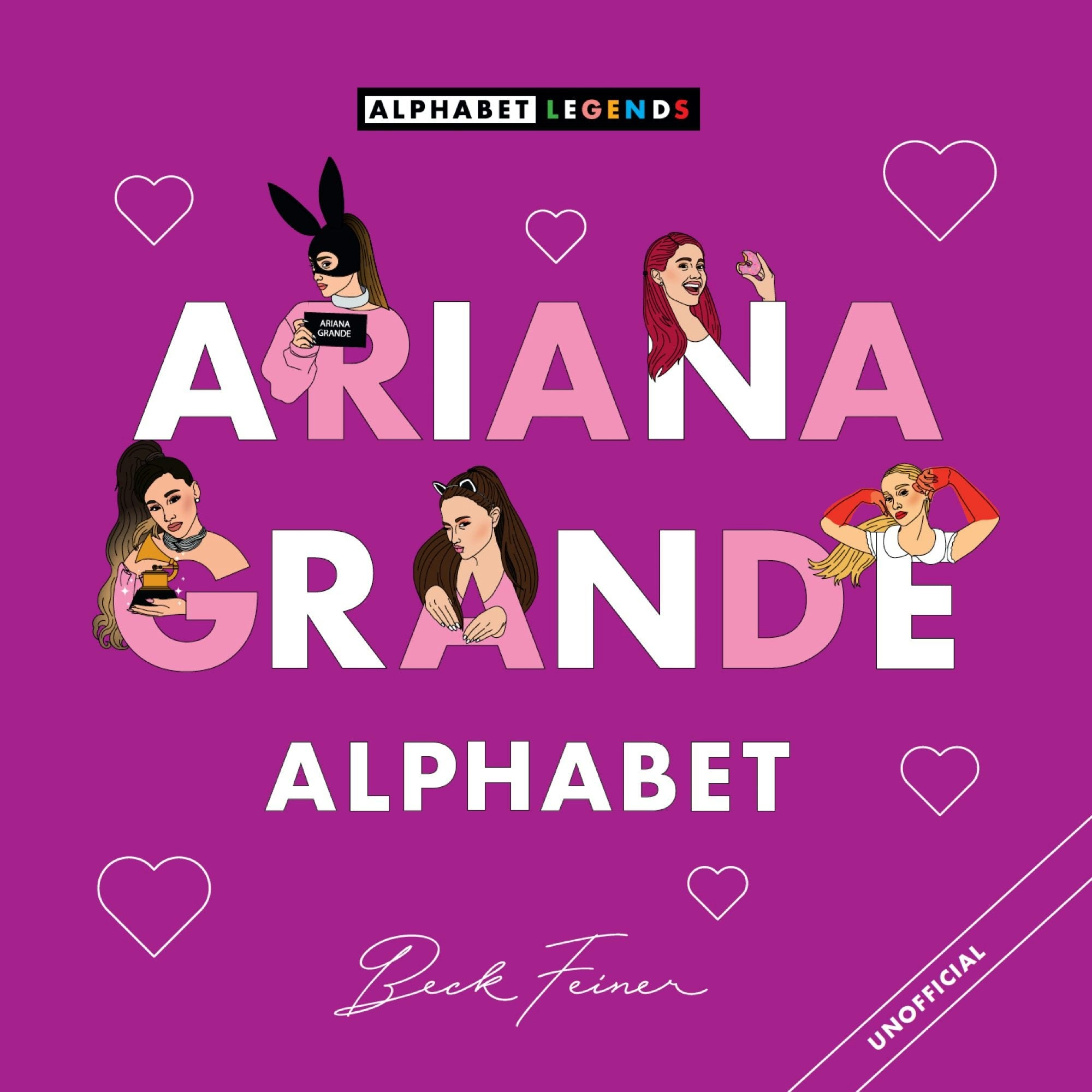 Book cover image for Ariana Grande Alphabet ISBN: 9781763865228